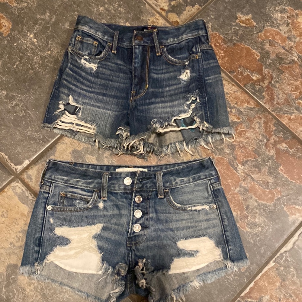Abercrombie and hollister shorts